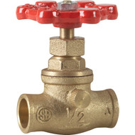 ProLine 3_4 In. SW Low Lead Cast Brass Stop Valve