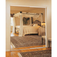 Erias 325 Series 71 In. W. x 80-1_2 In. H. Steel Frameless Mirrored Bypass Door