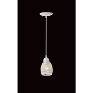 Westinghouse 5-3_4 In. Clear White Glass Shade