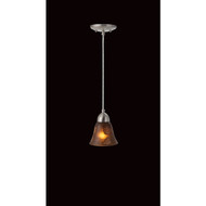 Westinghouse 4-3_4 In. Brown Leaf Glass Shade