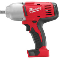 Milwaukee M18 18 Volt Lithium-Ion 1_2 In. High Torque Cordless Impact Wrench with Pin Detent (Bare Tool)