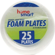 Home Smart 8-7_8 In. Foam Plate (25-Count)
