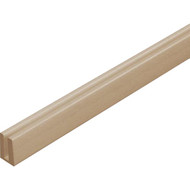 Dimensions 1-3_16 In W x 95-1_2 In L x 3_4 In D Brownstone Vinyl Lattice U-Cap