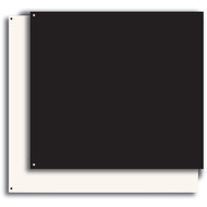 Broan-Nutone 24 In. x 30 In. Aluminum Backsplash Panel  Reversible Biscuit_Black