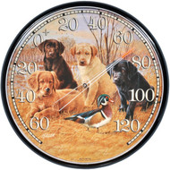 Acurite 12-1_2 Dia Plastic Dial Puppy Indoor & Outdoor Thermometer