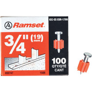Ramset 3_4 In. Fastening Pin (100-Pack)