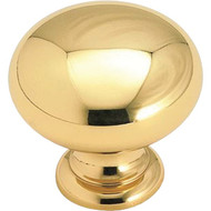 Amerock Brass Classics 1-1_4 In. Cabinet Knob