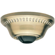 Westinghouse 1_2 In. Polished Brass Cathedral Ceiling Fan Canopy
