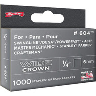 Arrow Heavy-Duty Wide Crown Staple  1_4 In. (1000-Pack)
