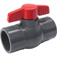 ProLine 1-1_2 In. S X 1-1_2 In. S PVC Quarter Turn Ball Valve