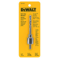 DeWalt 1_4 In. Hex Shank Hole Saw Mandrel Fits Hole Saws 9_16 In. to 1-3_16 In.
