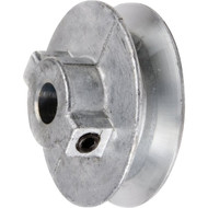 Chicago Die Casting 2-1_4 In. x 1_2 In. Single Groove Pulley