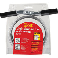 Do it 1_4 In. x 8 Ft. Galvanized Steel Wire Cleanout Drain Auger