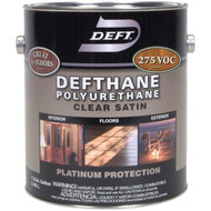 Deft Defthane VOC Satin Clear Interior_Exterior Polyurethane  1 Gal.