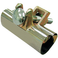 Jones Stephens 1_2 In. x 6 In. Stainless Steel Repair Clamp 2 Bolt Installation
