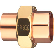 Mueller Streamline 3_8 In. C x C Solder-Joint Copper Union