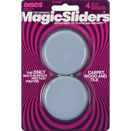 Magic Sliders 2-3_8 In. Round Adhesive Furniture Glide (4-Pack)
