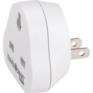 Conair Travel Smart 3-Blade Combination UK Plug Adapter  North America_South America_Caribbean_Japan