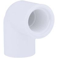 Charlotte Pipe 1_2 In. Female x Female Schedule 40 90 Deg. PVC Elbow (1_4 Bend)