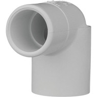 Charlotte Pipe 1 In. Slip x Spigot Schedule 40 90 Deg. Street PVC Elbow (1_4 Bend)