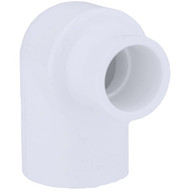 Charlotte Pipe 1 In. x 1_2 In. Slip x Slip Schedule 40 90 Deg. Reducing PVC Elbow (1_4 Bend)