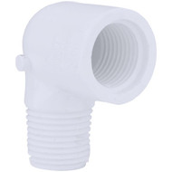 Charlotte Pipe 1_2 In. Male x Female Schedule 40 90 Deg. Street PVC Elbow (1_4 Bend)