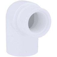 Charlotte Pipe 1 In. Slip x 3_4 In. Female Schedule 40 90 Deg. PVC Elbow (1_4 Bend)