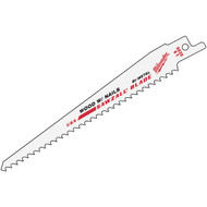 Milwaukee SAWZALL 8 In. 8_12 TPI Multi-Material Reciprocating Saw Blade (50-Pack)