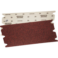 Virginia Abrasives 8 In. x 19-1_2 In. 24 Grit Floor Sanding Sheet for EZ-8  EC-8  MV-8  DU-8 Drum Sanders