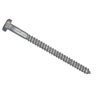 Hillman 1_4 In. x 4 In. Galvanized Hex Lag Screw (100 Ct.)