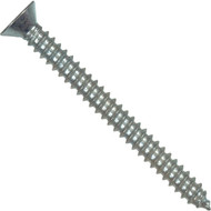 Hillman #12 x 3 In. Phillips Flat Head Zinc Sheet Metal Screw (100 Ct.)
