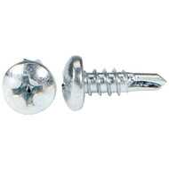 Hillman #8 - 18 x 1_2 In. Phillips Pan Head Self-Drilling Sheet Metal Screw (100 Ct.)
