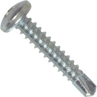 Hillman #8 - 18 x 1-1_2 In. Phillips Pan Head Self-Drilling Sheet Metal Screw (100 Ct.)
