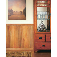 House of Fara 3_4 In. W. x 2-3_4 In. H. x 8 Ft. L. Solid Red Oak Wainscot Chair Rail