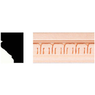 House of Fara 3_4 In. x 1 In. x 8 Ft. Hardwood Decorative Molding