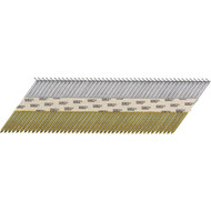 Senco ProHead 34 Degree Paper Tape Bright Ring Shank Clipped Head Framing Stick Nail  2-3_8 In. x .113 In. (2500 Ct.)
