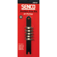 Senco DuraSpin #2 Phillips DS205-14V DS275-18V DS300-AC DS300-24V Replacement Insert Screwdriver Bit (5-Pack)