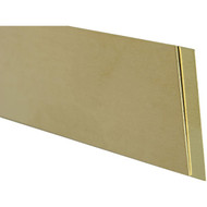 K&S Brass 3_4 In. x 12 In. Strip Stock