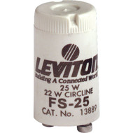 Leviton 22W_25W 2-Pin Circline FS-25 Fluorescent Starter