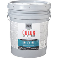 Do it Best Color Solutions 100% Acrylic Latex Self-Priming Satin Exterior House Paint  Pastel Base  5 Gal.