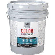 Do it Best Color Solutions 100% Acrylic Latex Self-Priming Satin Exterior House Paint  Extra Deep Base  5 Gal.