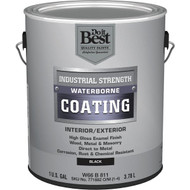 Do it Best Waterborne Industrial Enamel  Black  1 Gal.
