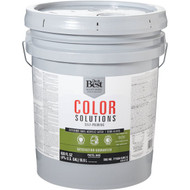 Do it Best Color Solutions 100% Acrylic Latex Self-Priming Semi-Gloss Exterior House Paint  Pastel Base  5 Gal.