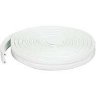M-D Brown 17' 3_8  Extreme Temp Medium Gap Rubber Weatherstrip  White