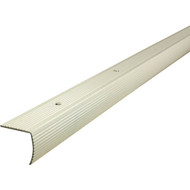 M-D Almond 1-1_8 In. W x 36 In. L Aluminum Stairnose