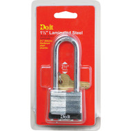 Do it Laminated Steel 1-1_2 Pin Tumbler Padlock