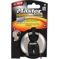 Master Lock Magnum 2-3_4 In. W. Stainless Steel Discus Keyed Different Padlock