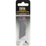 Do it Best 2-Point Heavy-Duty 2-3_8 In. Utility Knife Blade (5-Pack)