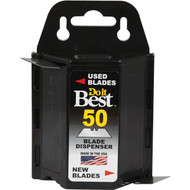 Do it Best 2-Point 2-3_8 In. Utility Knife Blade (50-Pack)