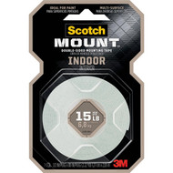 Scotch-Mount 1_2 In. x 80 In. White Indoor Double-Sided Mounting Tape (15 Lb. Capacity)